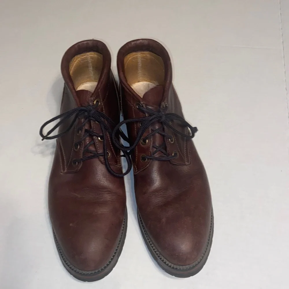Tony Lama brown leather boots size 9D